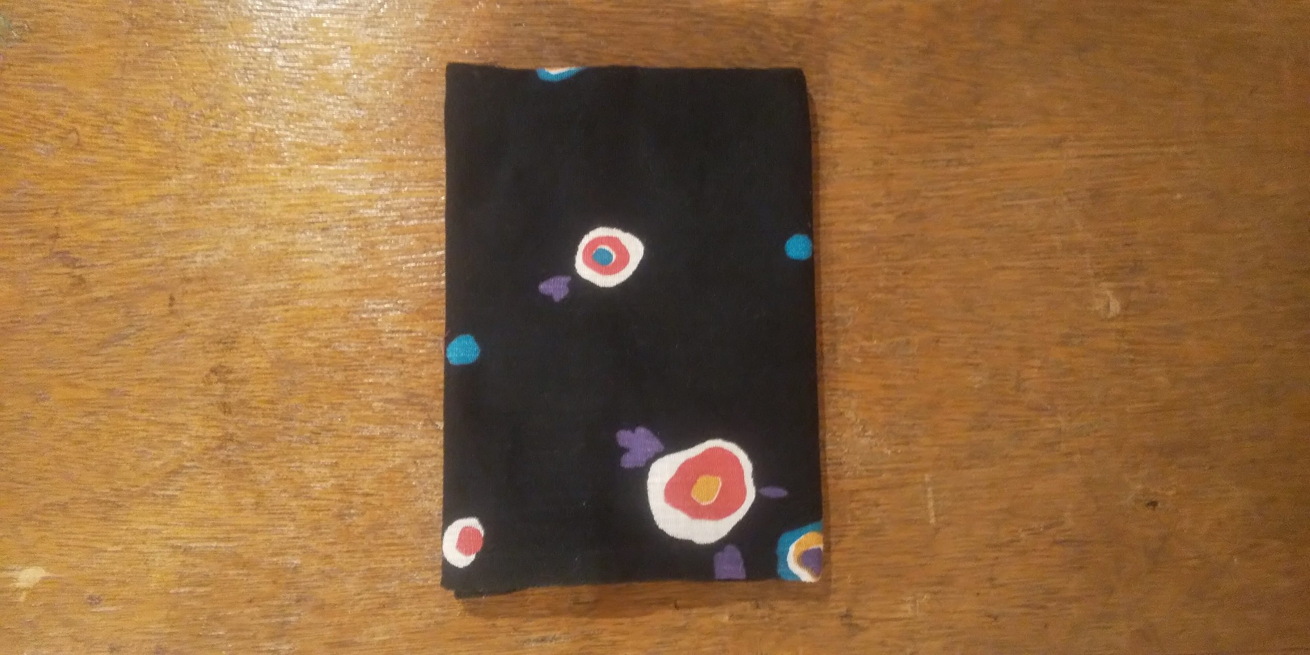 小花柄BOOKカバー